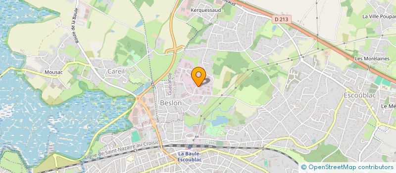 localisation de l'entreprise SEPIG-ATLANTIQUE EAU à LA BAULE-ESCOUBLAC