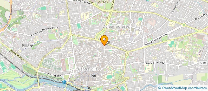localisation de l'entreprise SEPIM à PAU