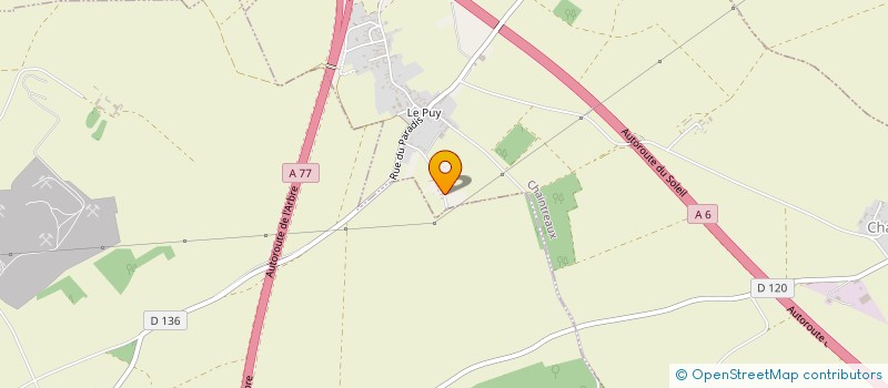 localisation de l'entreprise SEPINARD  CHAINTREAUX