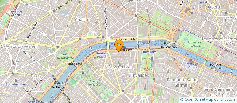 localisation de l'entreprise SEPIPROD à PARIS