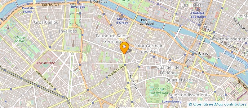 localisation de l'entreprise SEPL  PARIS