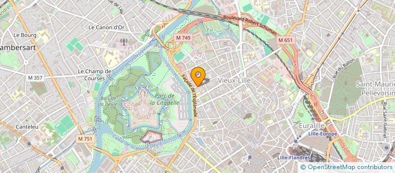 localisation de l'entreprise SEPM RUE DE JEMMAPES à LILLE