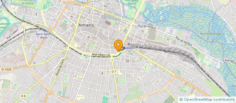 localisation de l'entreprise SEPMG BREART DUPIN LEROUX D'AMIENS  AMIENS