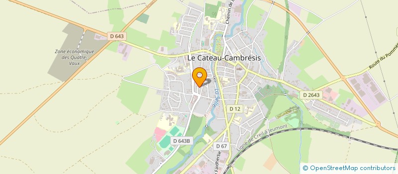 localisation de l'entreprise SEPOPO à NEUVILLY