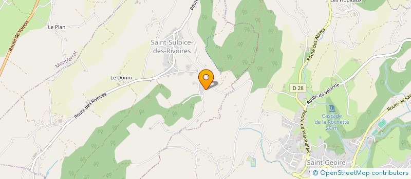 localisation de l'entreprise SEPP  SAINT-SULPICE-DES-RIVOIRES