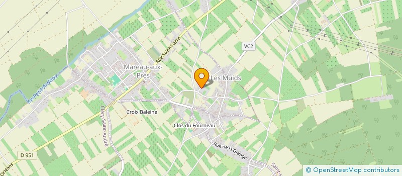 localisation de l'entreprise SEPPP.(SOCIETE ENDUIT ET POSE PLAQUES DE PLATRE) à MAREAU-AUX-PRES