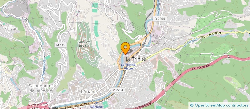 localisation de l'entreprise SEPRAL à LA TRINITE