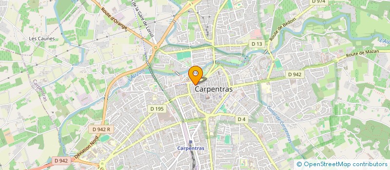 localisation de l'entreprise SEPREV SERVICE à CARPENTRAS