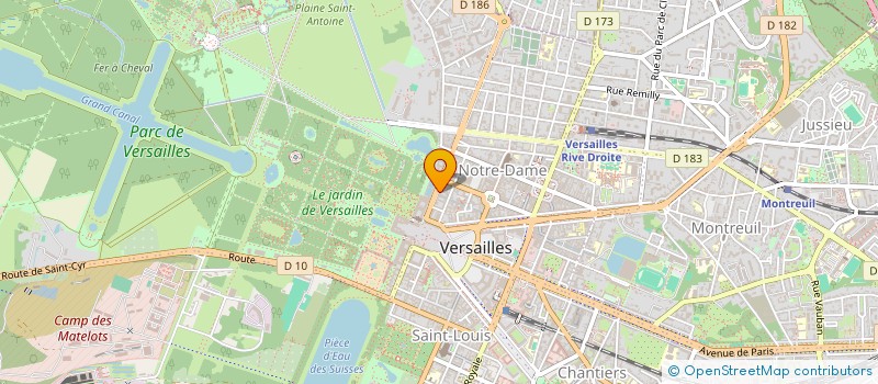 localisation de l'entreprise SEPRI SOC ENGIN PROMO REALIS INDUST à VERSAILLES
