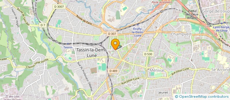 localisation de l'entreprise SEPRIM INVESTISSMENT à TASSIN-LA-DEMI-LUNE