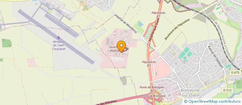 localisation de l'entreprise SEPROFEU à BRETTEVILLE-SUR-ODON