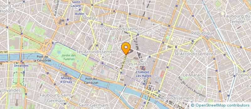 localisation de l'entreprise SEPROMA à PARIS