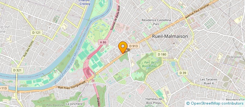 localisation de l'entreprise SEPS à RUEIL-MALMAISON