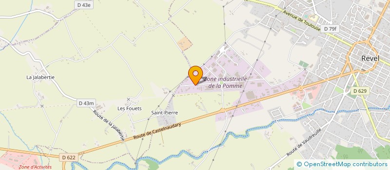 localisation de l'entreprise SEPS à REVEL