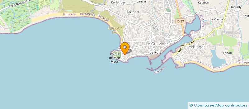 localisation de l'entreprise SEPT  GUILVINEC