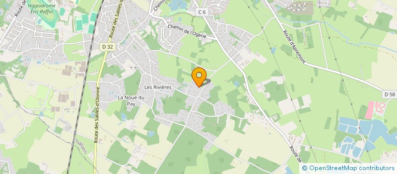 localisation de l'entreprise SEPT à CHALLANS