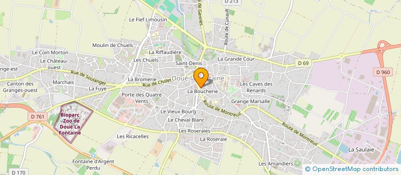 localisation de l'entreprise SEPT  DOUE-EN-ANJOU