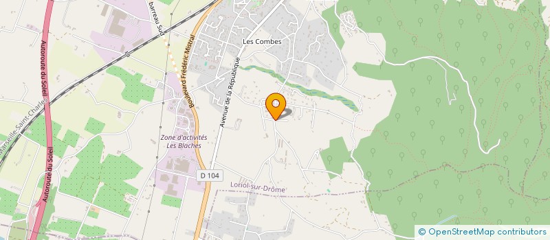 localisation de l'entreprise SEPT AVENIR FAMILIAL  LORIOL-SUR-DROME