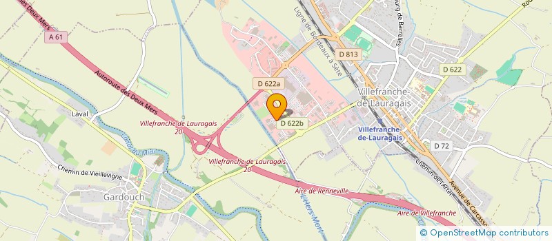 localisation de l'entreprise SEPT BEAUFORT  VILLEFRANCHE-DE-LAURAGAIS