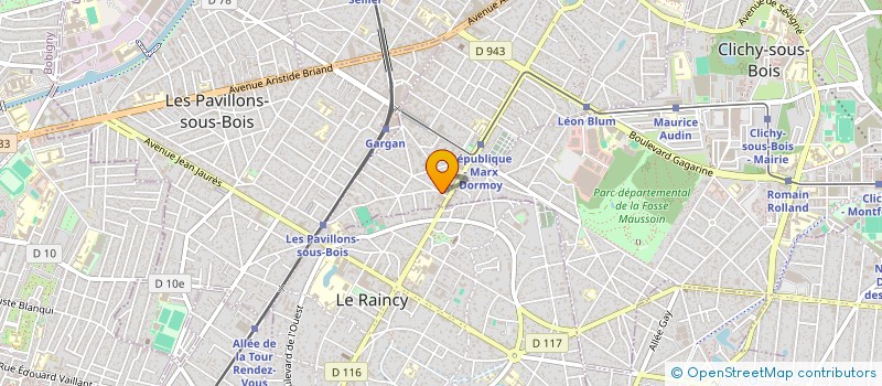 localisation de l'entreprise SEPT BR à LIVRY-GARGAN