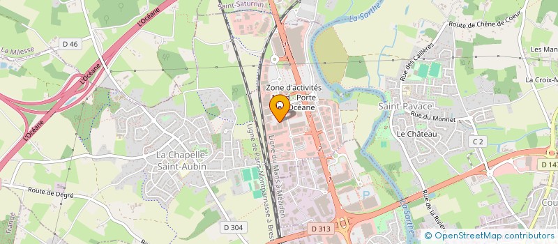 localisation de l'entreprise SEPT BULLES  LA CHAPELLE-SAINT-AUBIN