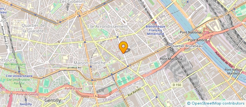 localisation de l'entreprise SEPT COULEURS  PARIS