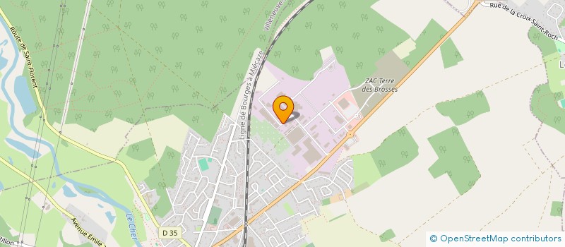 localisation de l'entreprise SEPT DESAMIANTAGE  SAINT-FLORENT-SUR-CHER