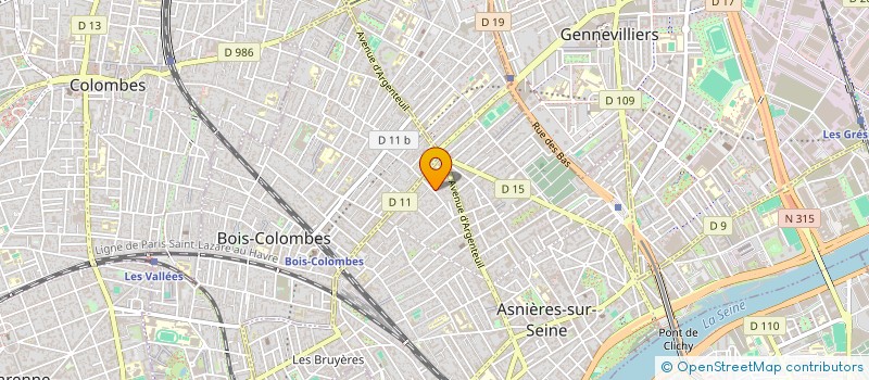 localisation de l'entreprise SEPT ET PLUS  ASNIERES-SUR-SEINE