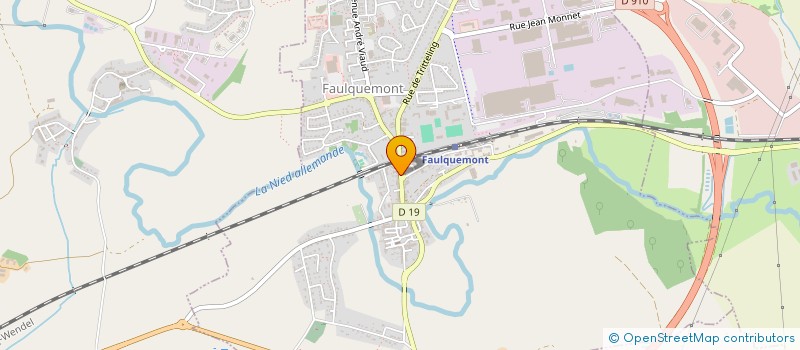 localisation de l'entreprise SEPT MAGIC  FAULQUEMONT