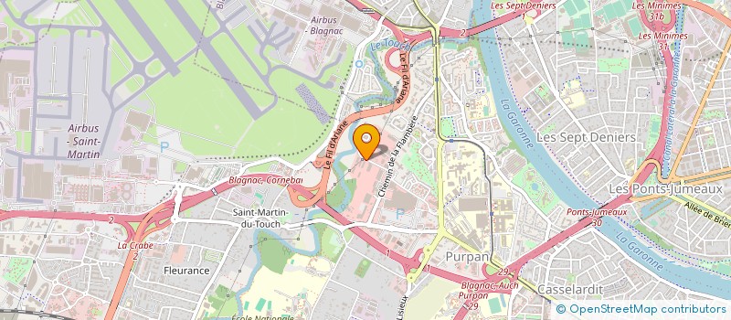 localisation de l'entreprise SEPT SUD SOCIETE NOUVELLE à TOULOUSE