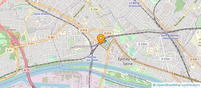 localisation de l'entreprise SEPT TRANSPORT à EPINAY-SUR-SEINE