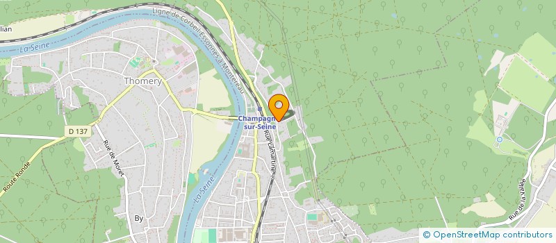 localisation de l'entreprise SEPT7PROJETS  CHAMPAGNE-SUR-SEINE