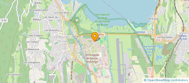 localisation de l'entreprise SEPTEMBER PATRIARCHE  LE BOURGET-DU-LAC