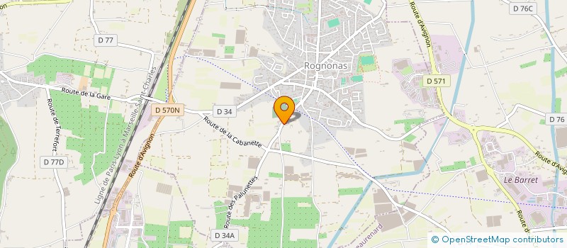 localisation de l'entreprise SEPTEMBRE DE LA CERAMIQUE ET DU VERRE  ROGNONAS