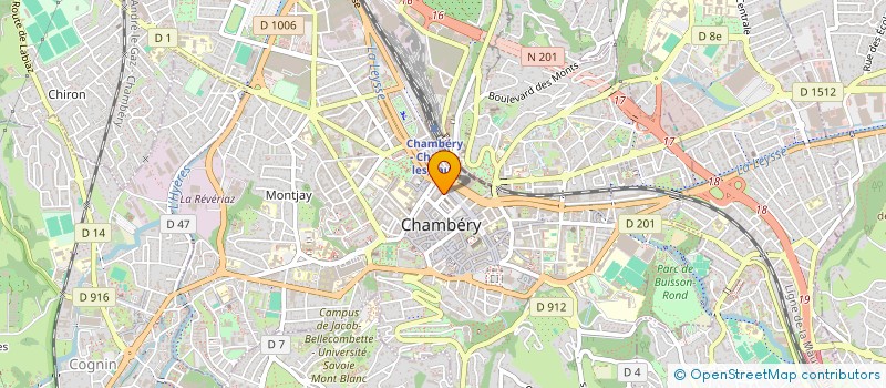localisation de l'entreprise SEPTENTRIO  CHAMBERY