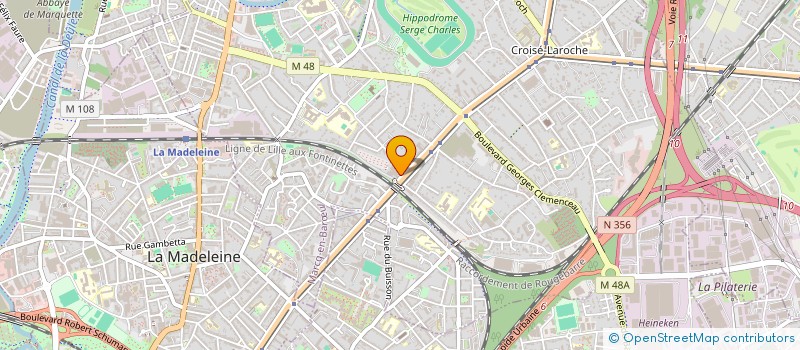 localisation de l'entreprise SEPTENTRION INGENIERIE SA à MARCQ-EN-BARŒUL