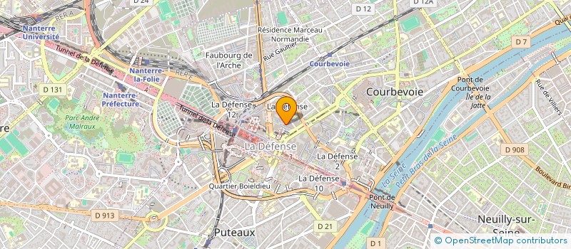 localisation de l'entreprise SEPTENTRION PARTICIPATIONS à COURBEVOIE