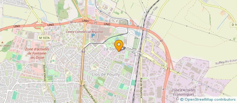 localisation de l'entreprise SEPTEO EDUCATION SOLUTIONS  DIJON