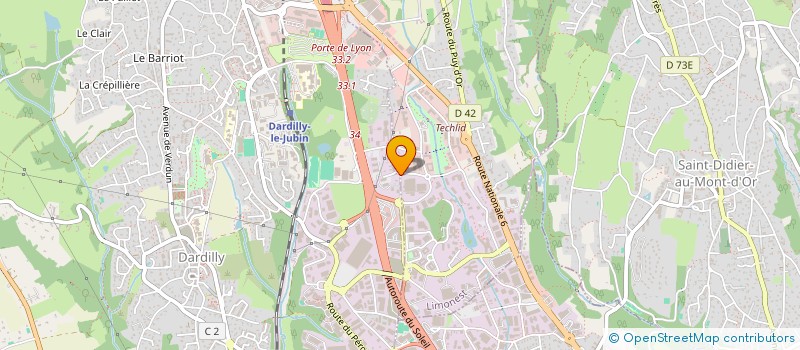 localisation de l'entreprise SEPTEO HR SOLUTIONS à DARDILLY