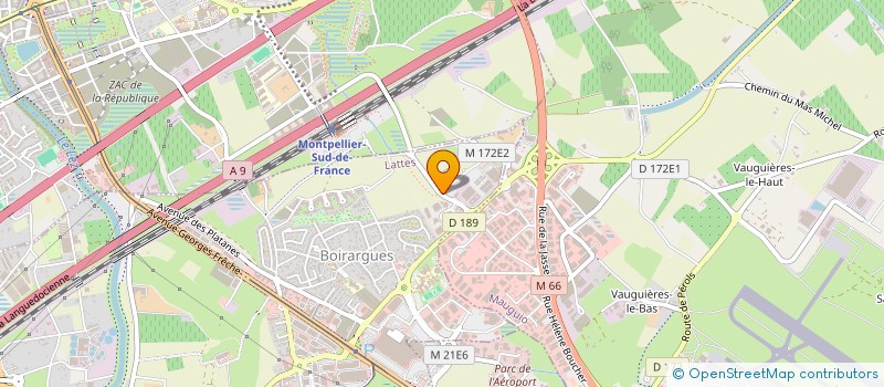 localisation de l'entreprise SEPTEO IT SOLUTIONS à LATTES