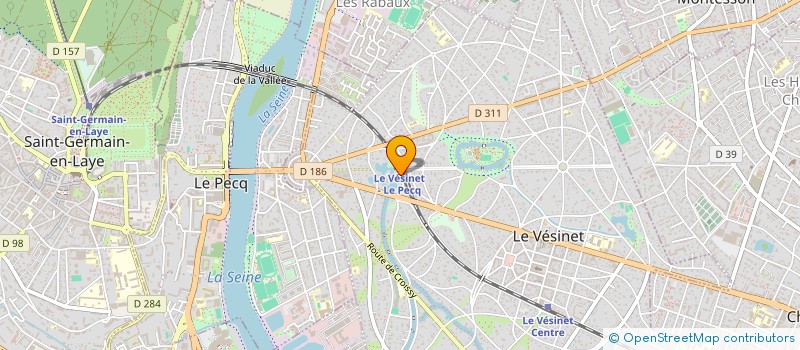 localisation de l'entreprise SEPTF  LE VESINET