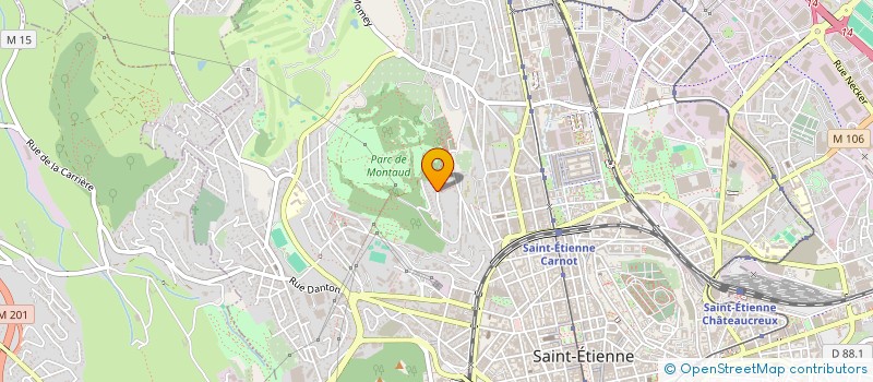 localisation de l'entreprise SEPTIA à SAINT-ETIENNE