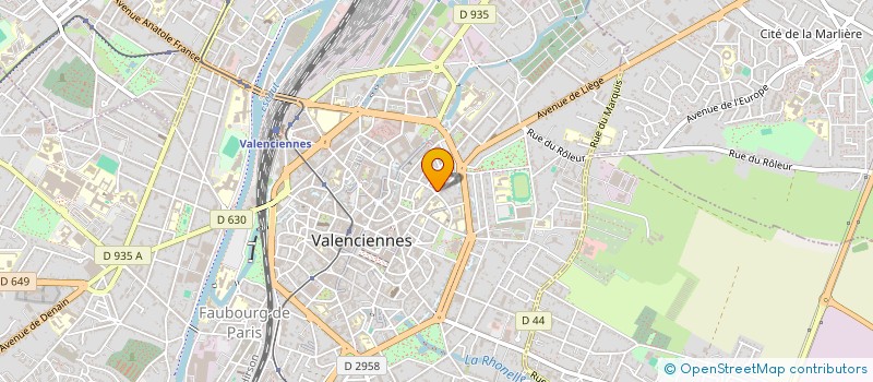 localisation de l'entreprise SEPTIEME ART CAFE à VALENCIENNES