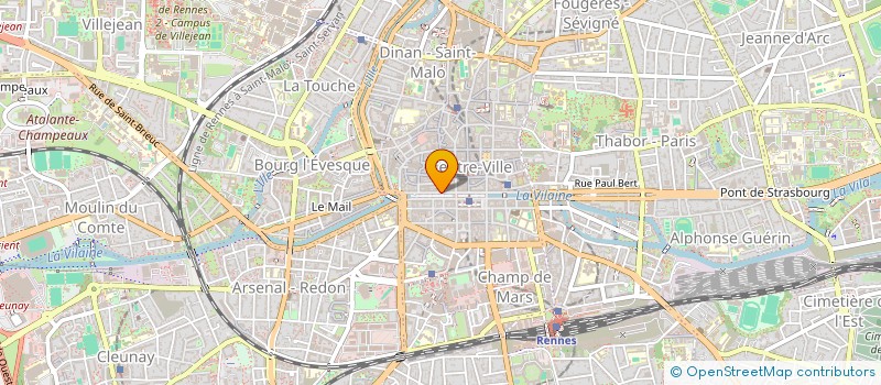 localisation de l'entreprise SEPTIEME CIEL  RENNES