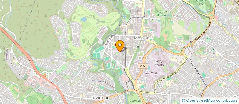 localisation de l'entreprise SEPTIMANIE CONSTRUCTIONS à MONTPELLIER
