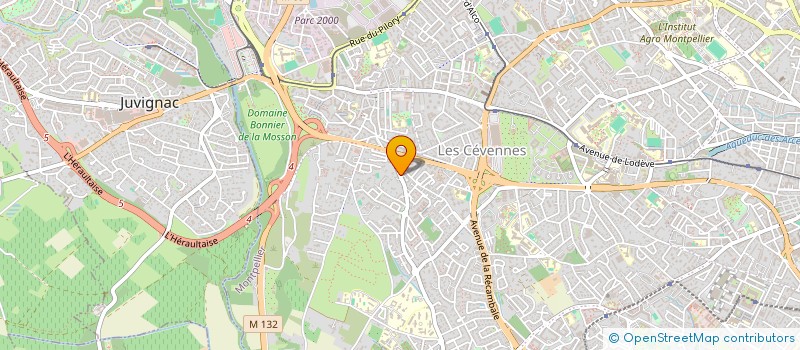 localisation de l'entreprise SEPTIMANIE EDUCATION SPORT CANIN  MONTPELLIER