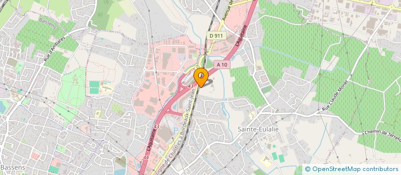 localisation de l'entreprise SEPTIMO  SAINTE-EULALIE