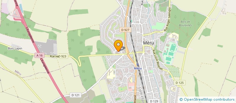 localisation de l'entreprise SEPTINE  MERU