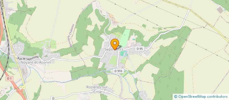 localisation de l'entreprise SEPTMONTS OLYMPIQUE CLUB  SEPTMONTS