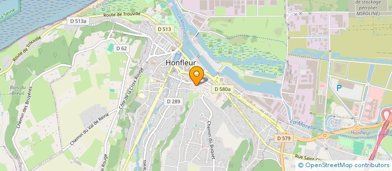 localisation de l'entreprise SEPTUOR HARMONY à HONFLEUR